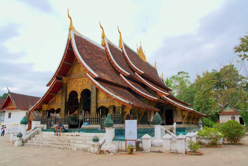 Wat Xieng Thong - the most important Buddhism temple in Luang Prabang