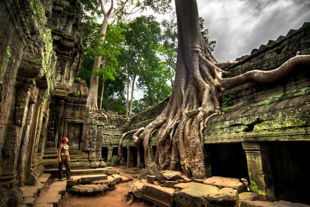 The sense of mysteriousness covers Ta Prohm temple